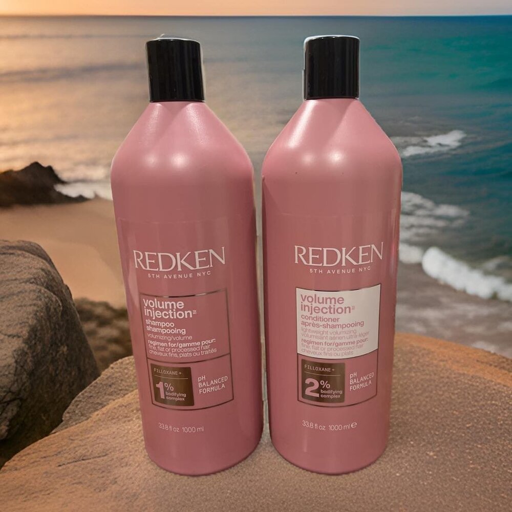 Redken Volume Injection Shampoo and Conditioner 33.8 oz